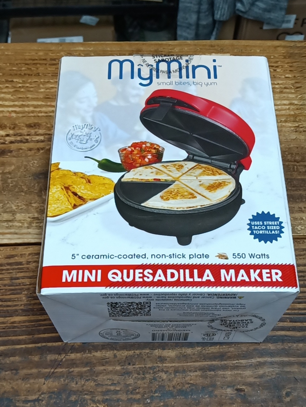 Mini Quesadilla Maker - Red